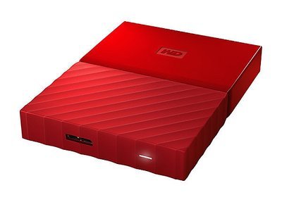 WD 4TB My Passport USB External Hard drive, Red WD 4TB My Passport USB External Hard drive, Red