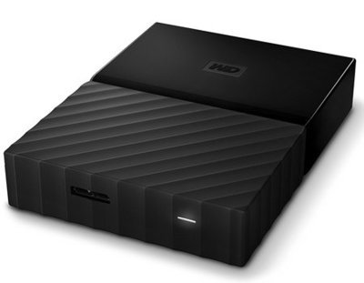 WD 4TB My Passport USB External Hard Drive, Black WD 4TB My Passport USB External Hard Drive, Black