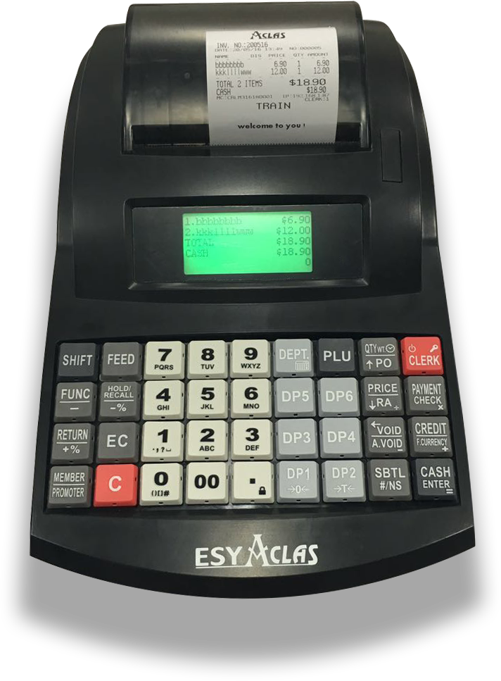 ESYAclas CRLX POS Electronic Cash Register