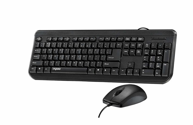 Rapoo NX 1700 USB Keyboard Mouse