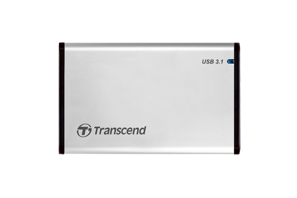 Transcend StoreJet 25S3 Ext 2.5" Casing USB 3.1 SSD/HDD Enclosure