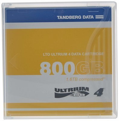 TANDBERG DATA LTO Ultrium 4 Storage Media Tape Cartridge, 433781 TANDBERG DATA LTO Ultrium 4 Storage Media Tape Cartridge, 433781