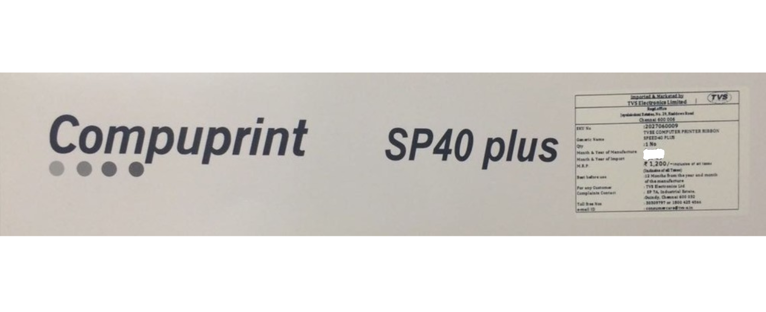 Compuprint Speed SP40 Plus Ribbon, Rs 