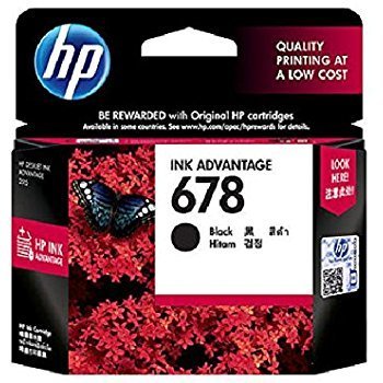 HP 678 Black Ink Cartridge