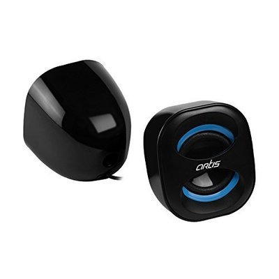 Artis Mini 2.0 USB Multimedia Speakers, Blue