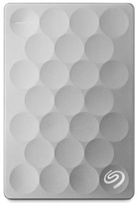 Seagate 2TB Platinum external hard disk, Silver Seagate 2TB Platinum external hard disk, Silver