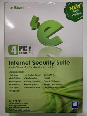 4 User, 1 Year, eScan Internet Security, V-11x 4 User, 1 Year, eScan Internet Security, V-11x