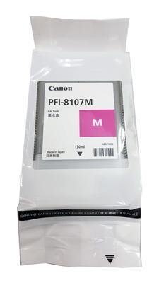 Canon PFI-8107M Ink Cartridge, Magenta, 130ml