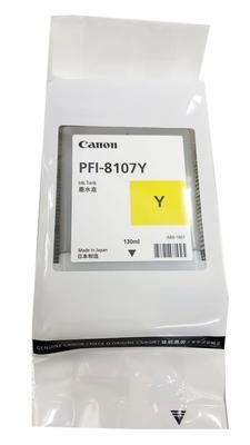 Canon PFI-8107Y Ink Cartridge, Yellow, 130ml