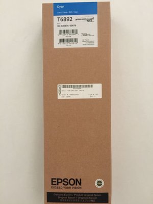 Epson T6892 Ink Cartridge, Cyan