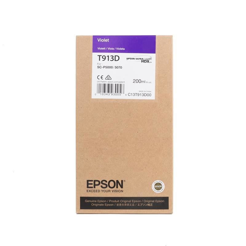 Epson T913D Violet Ink Cartridge, 200ml Epson T913D Violet Ink Cartridge, 200ml