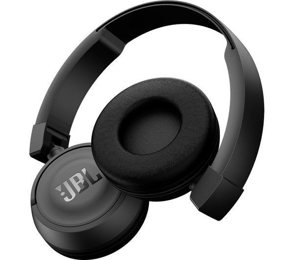 JBL T460BT Wireless Bluetooth On-Ear Headphones, Black