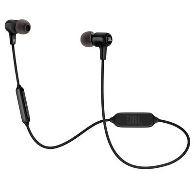 JBL E25BT Wireless in-Ear Headphones with Mic, Black