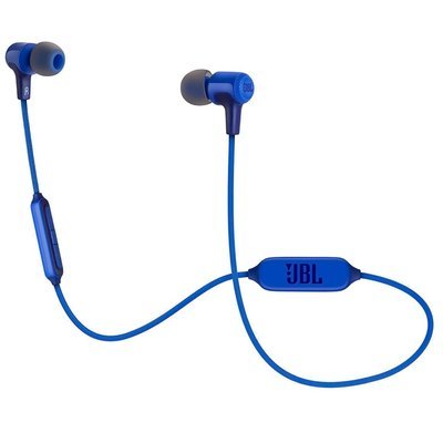 JBL E25BT Wireless In-Ear Headphones With Mic, Blue JBL E25BT Wireless In-Ear Headphones With Mic, Blue