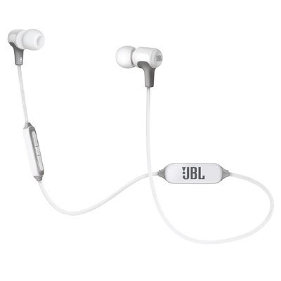 JBL E25BT Wireless In-Ear Headphones With Mic, White JBL E25BT Wireless In-Ear Headphones With Mic, White