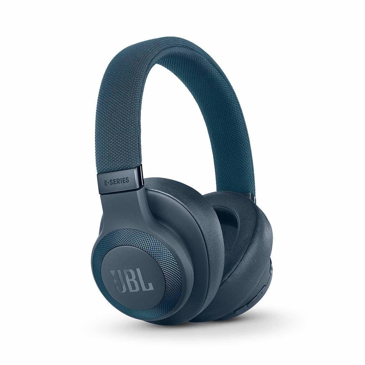 JBL E65BTNC Wireless Active Noise Cancelling Headphones, Blue JBL E65BTNC Wireless Active Noise Cancelling Headphones, Blue