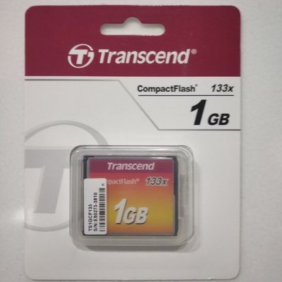 Transcend 1GB 133x Compact Flash Memory Card Transcend 1GB 133x Compact Flash Memory Card