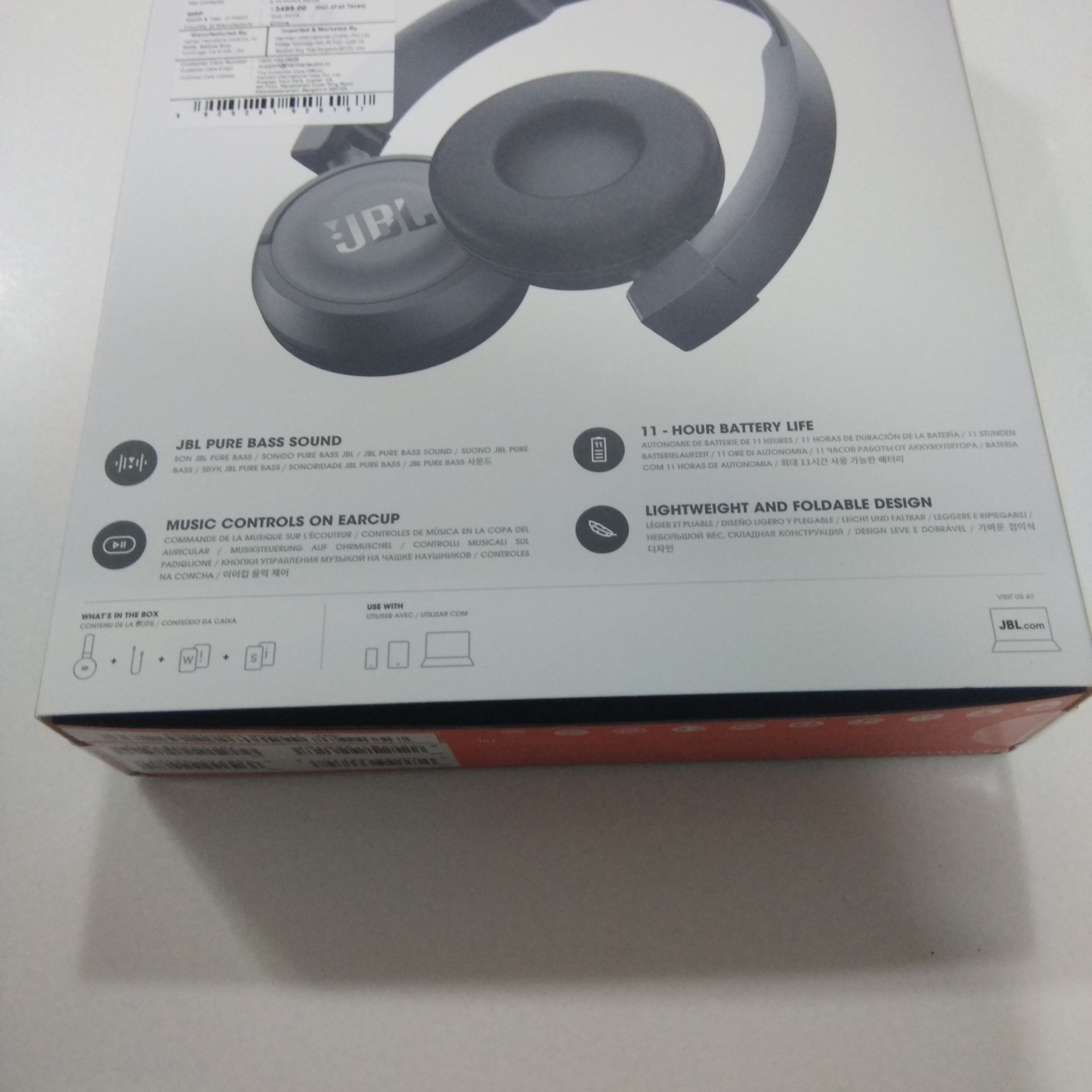 jbl t460bt specs
