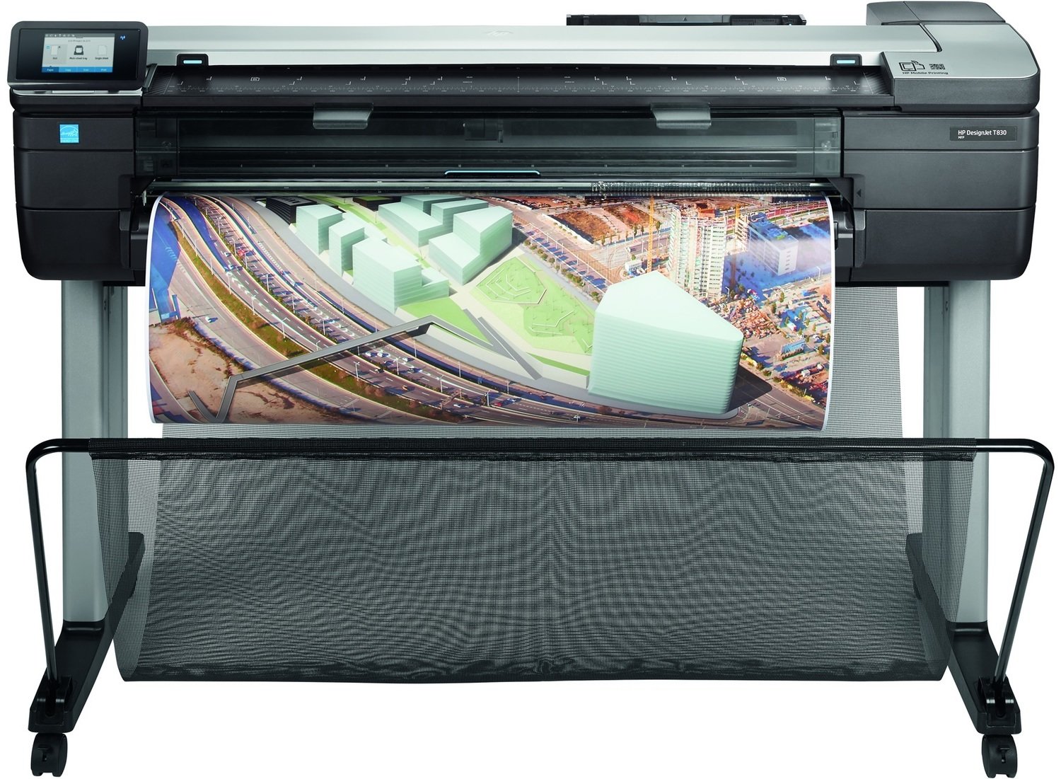 HP DesignJet T830 36-in Multifunction Plotter Printer
