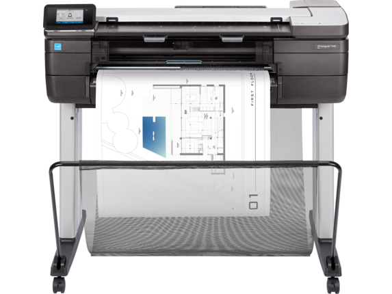 HP DesignJet T830 24-in Multifunction Plotter Printer