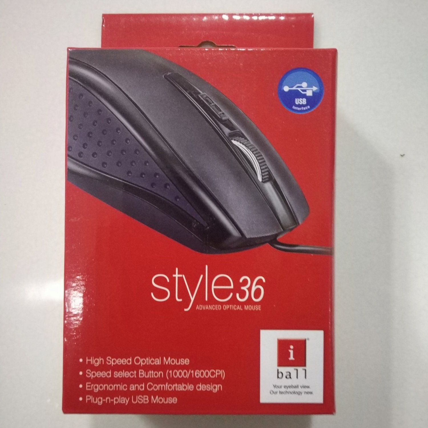 iBall Style 36 Advanced Optical USB Mouse