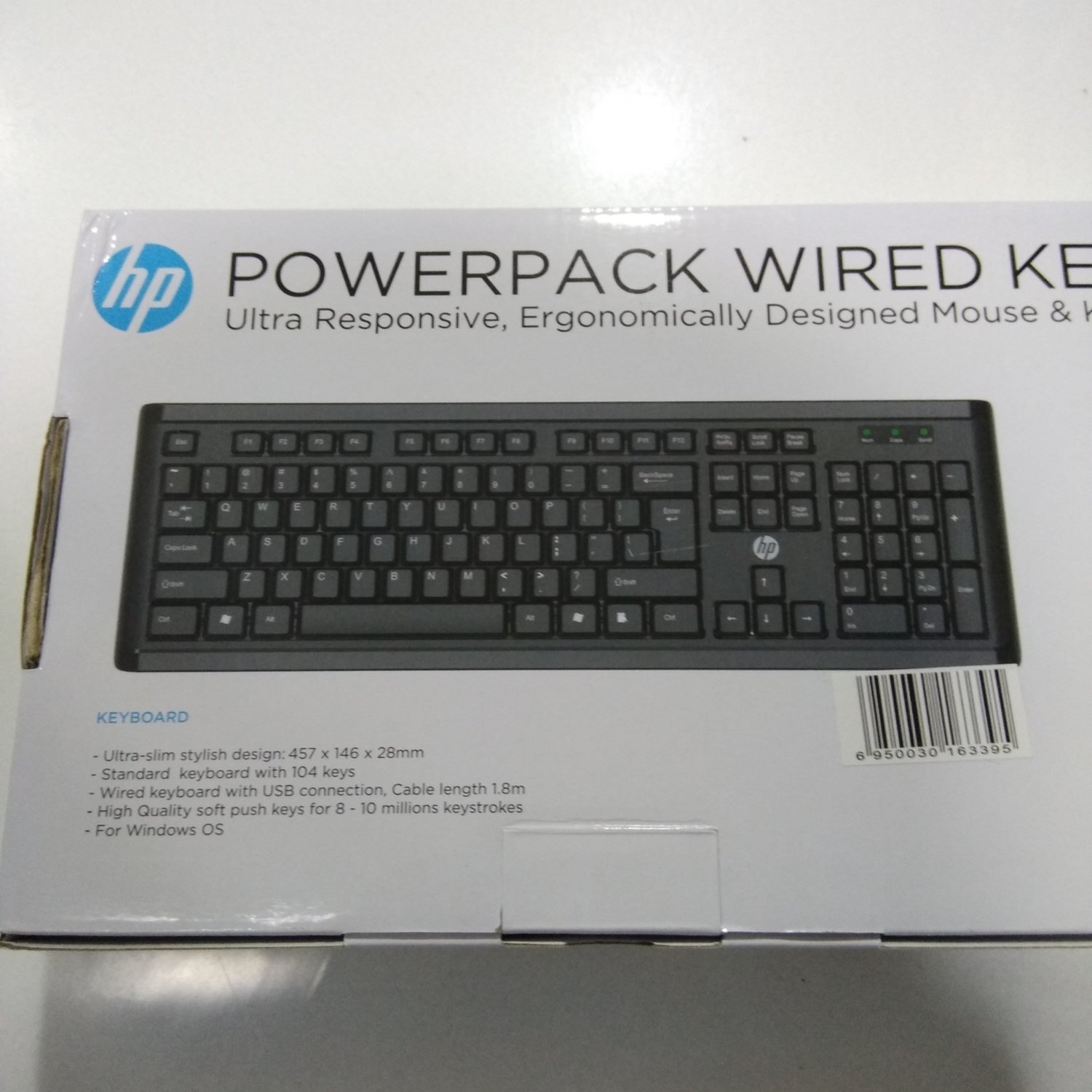HP Power Pack Keyboard Mouse, Combo Pack