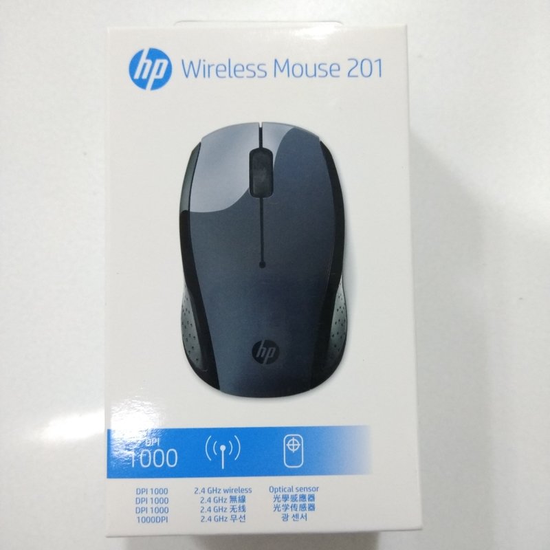 HP 201 Wireless Mouse, Black, 3XA55AA