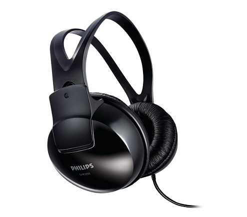Philips SHP 1900/10 Over-Ear Headphones without mic