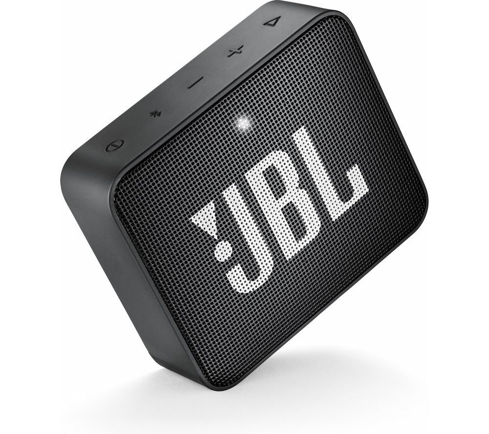 JBL Go 2 Portable Bluetooth Speaker, Black