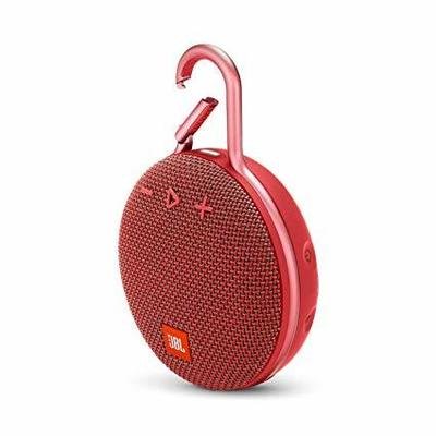 JBL CLIP 3 Bluetooth Speaker, Red
