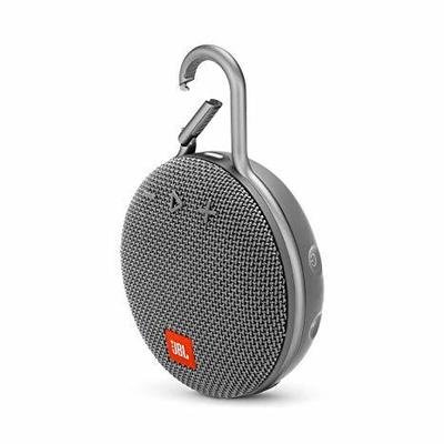 JBL CLIP 3 Bluetooth Speaker, Grey