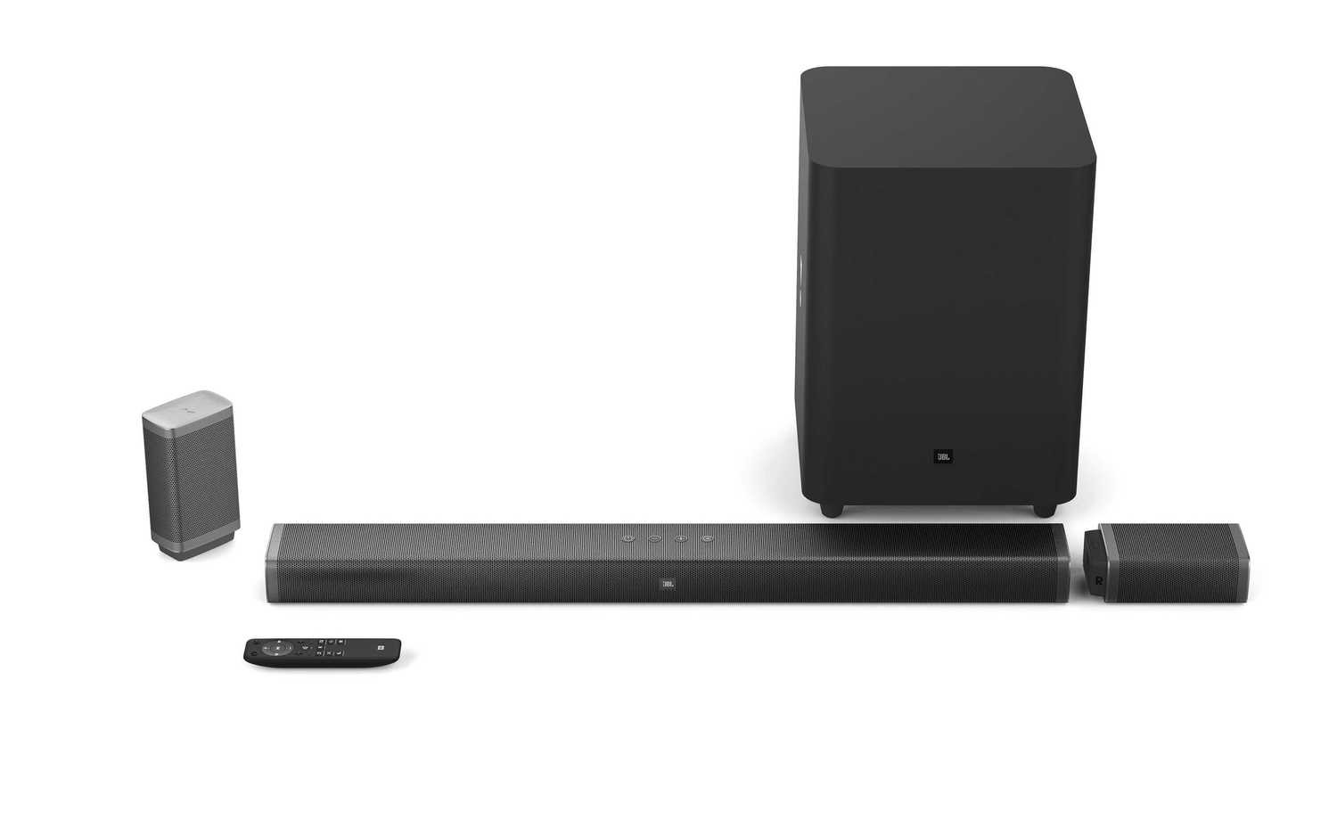 JBL Bar 5.1 Powerful 4K UHD Soundbar with Wireless Surround Speakers