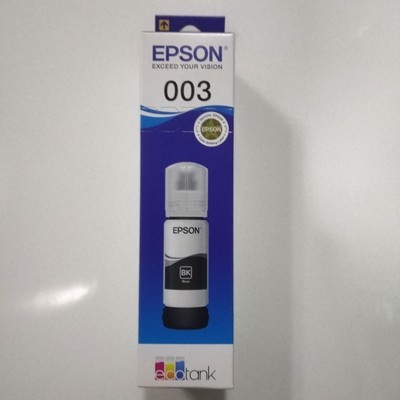 Epson 003 Ink Bottle, Black, 65ml Epson 003 Ink Bottle, Black, 65ml