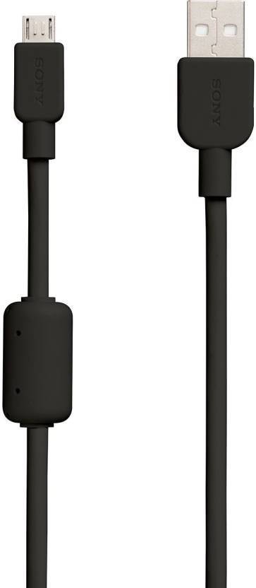 Sony 1m Micro USB Mobile Charging Cable, Black
