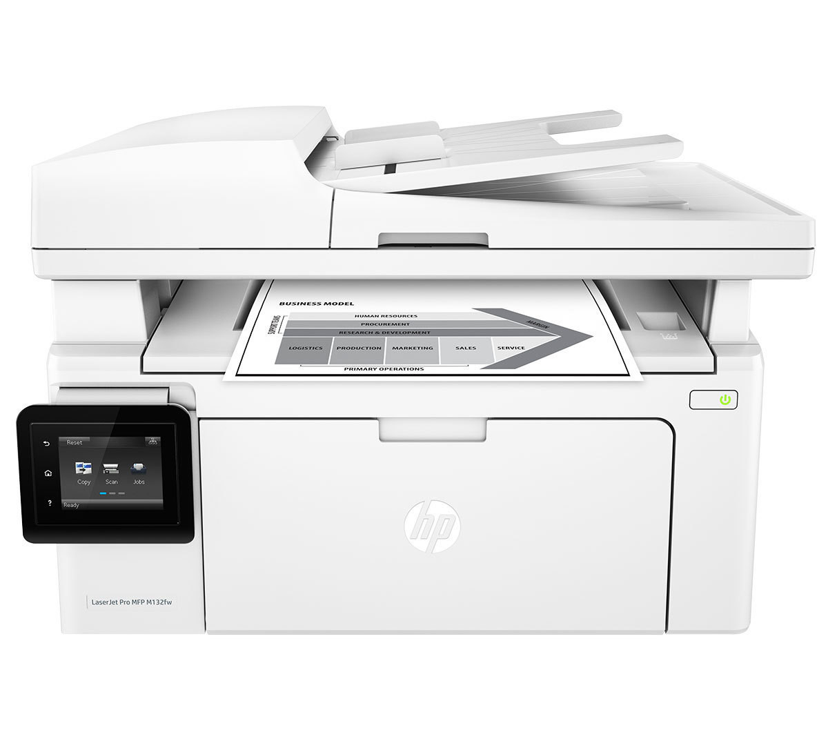 HP M132fw Black on White Laser Printer, PSC, Fax, Wifi