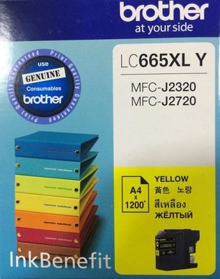 Brother 665XL Yellow Ink Cartridge