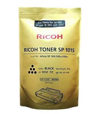 Ricoh SP 101S Laser Printer Toner Refill Pouch Ricoh SP 101S Laser Printer Toner Refill Pouch