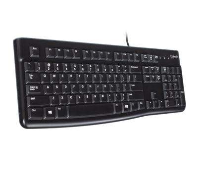 Logitech K120 USB Keyboard, English