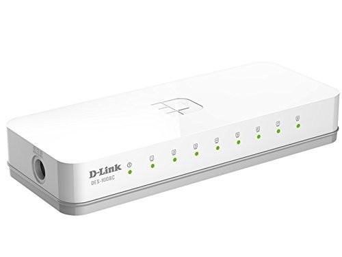 D-Link DES-1008C 8-Port Desktop Switch