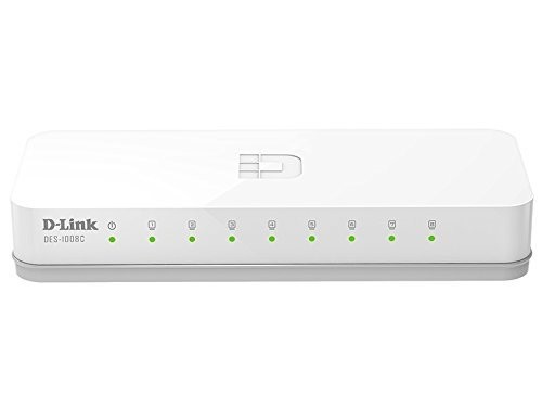 D-Link DES-1008C 8-Port Desktop Switch