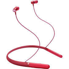 JBL LIVE 200BT Wireless in-ear Neckband Headphone, Red