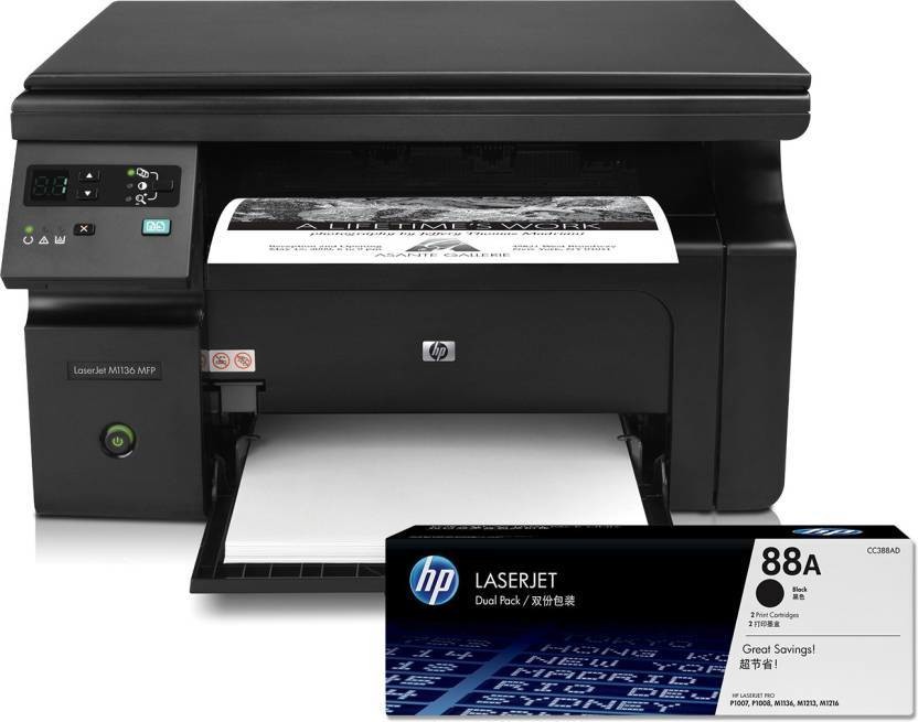 HP M1136 Laserjet Multi- function Printer