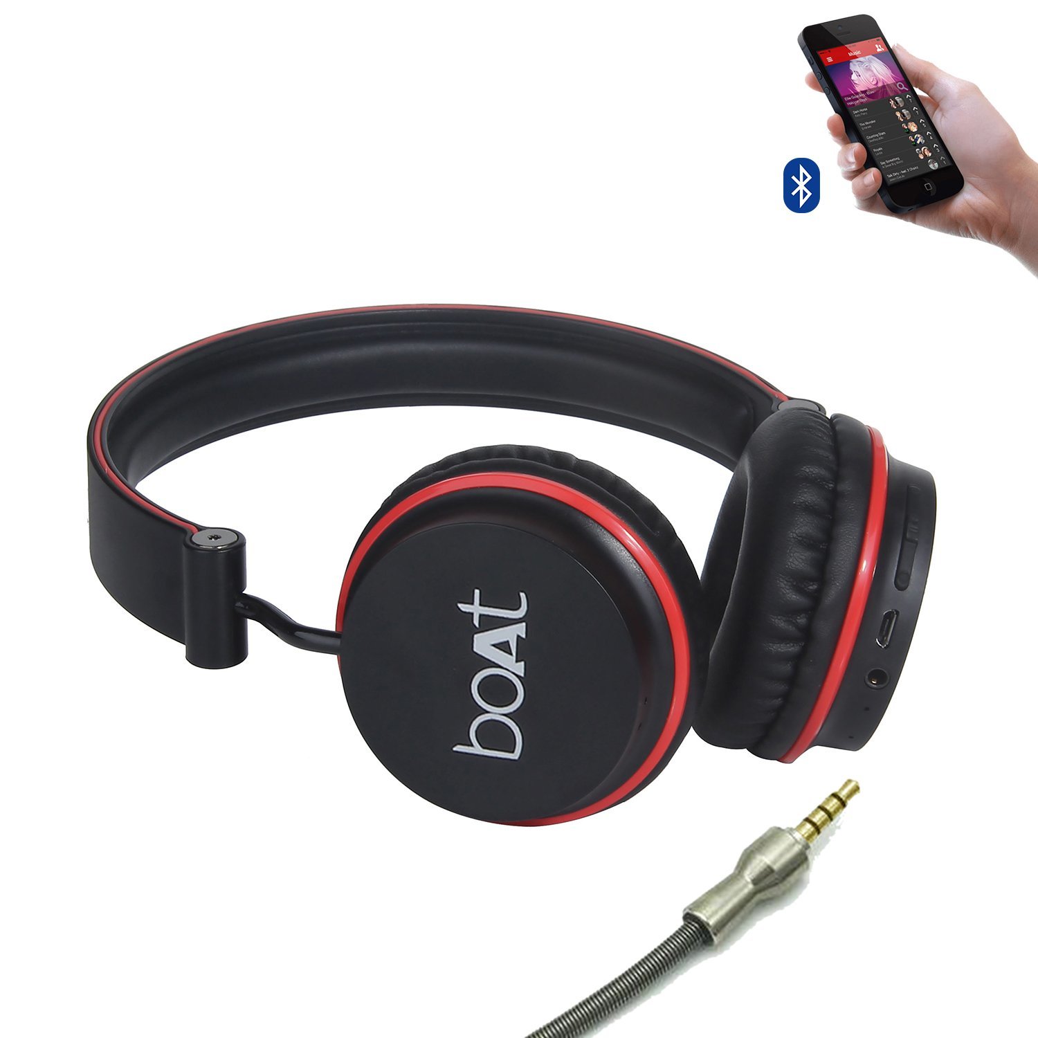 Boat Rockerz 400 Bluetooth Headphones Red Rs 1080 Up To 80 Off Lt Online Store