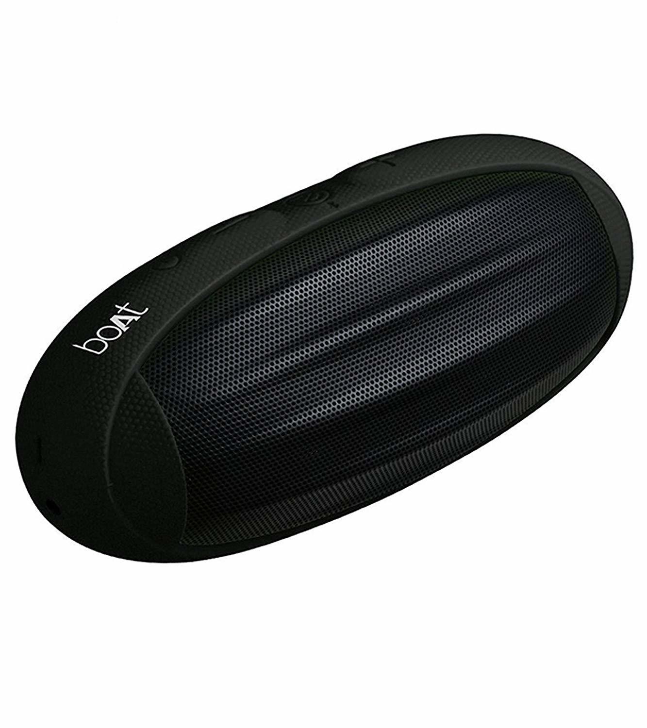 boAt Rugby Wireless Portable Stereo Speaker, Black