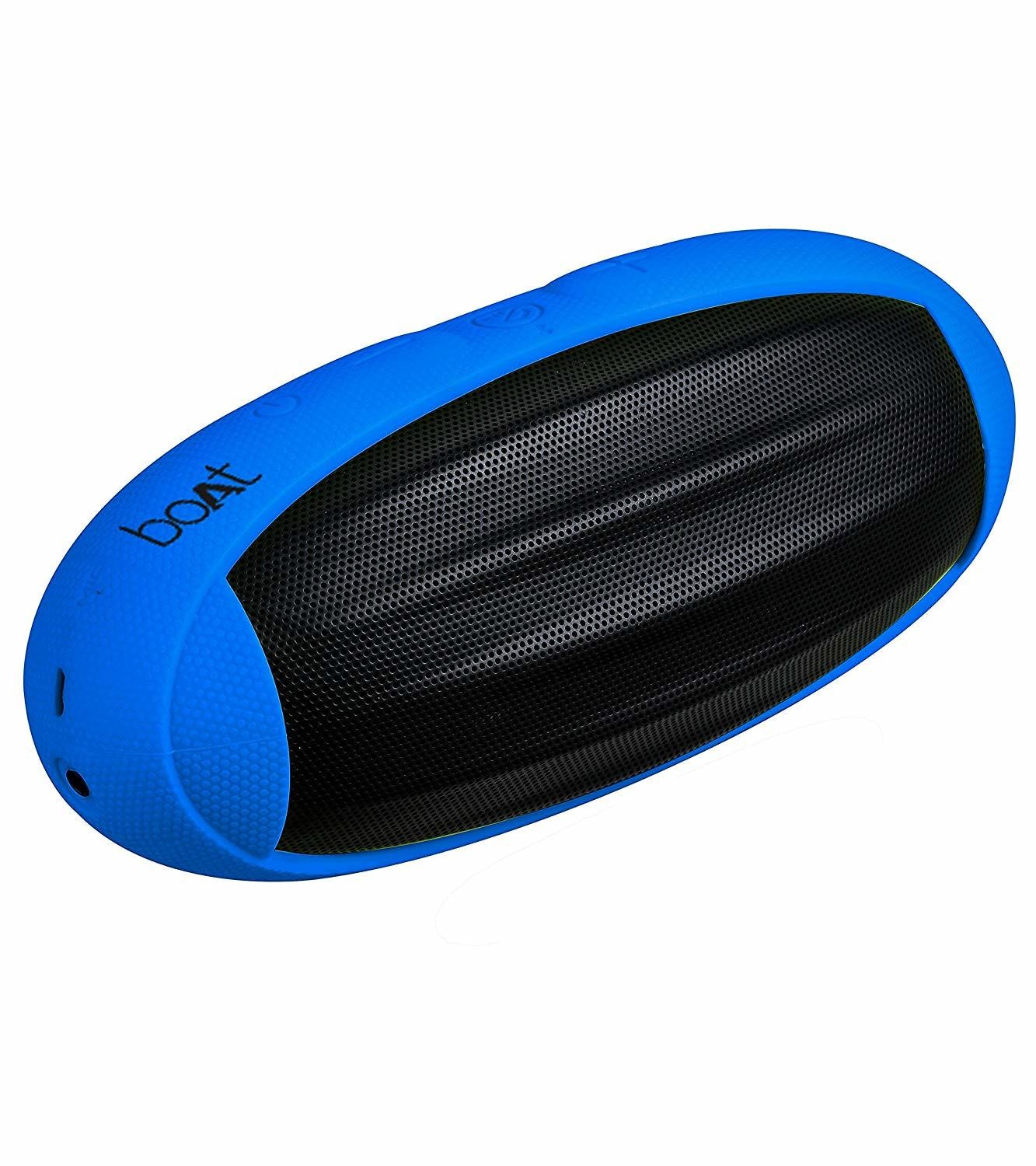 Boat Rugby Wireless Portable Bluetooth Speaker, Blue Boat Rugby Wireless Portable Bluetooth Speaker, Blue