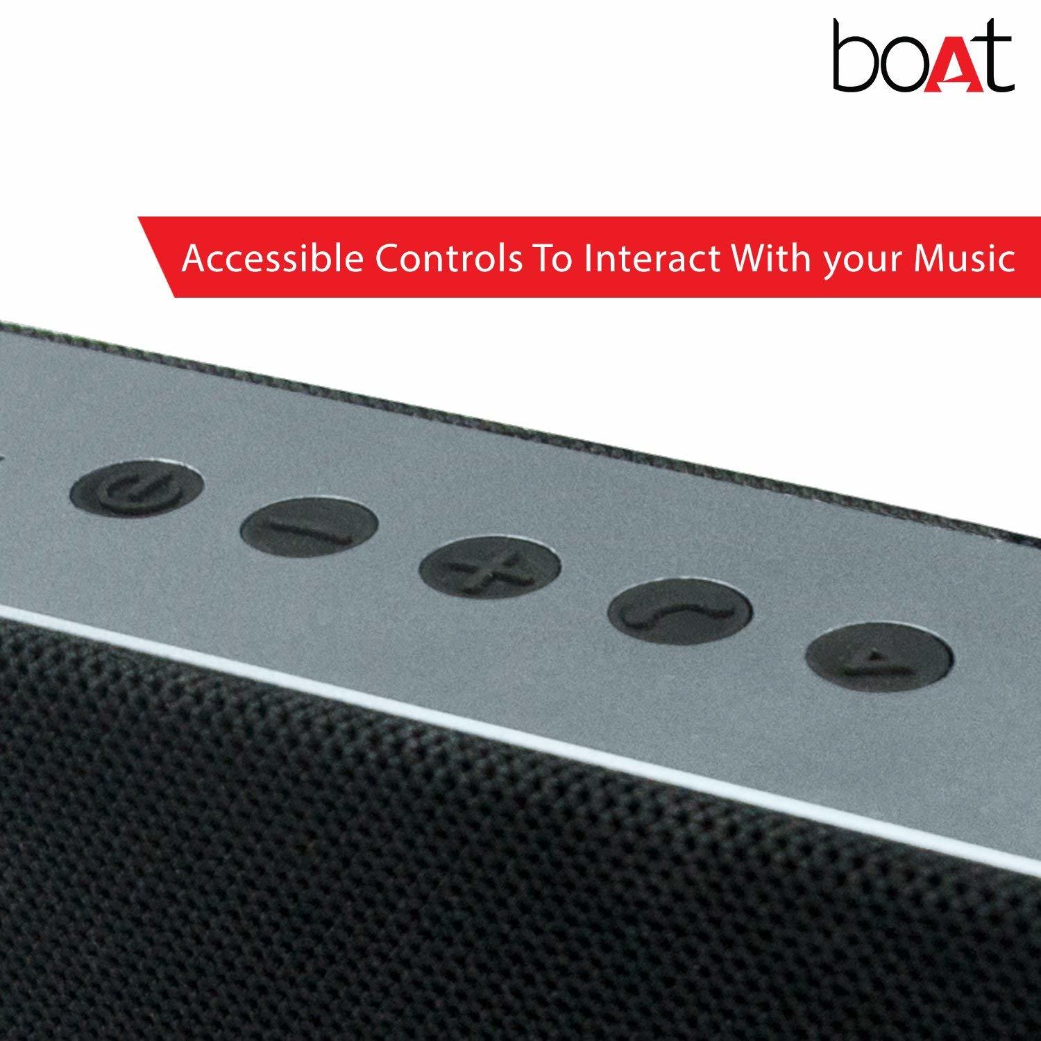 boat aavante 5 wireless bluetooth home audio speaker