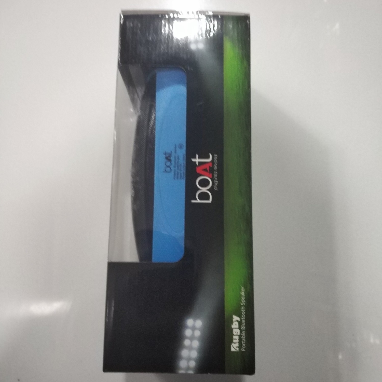 Boat Rugby Wireless Portable Bluetooth Speaker, Blue Boat Rugby Wireless Portable Bluetooth Speaker, Blue