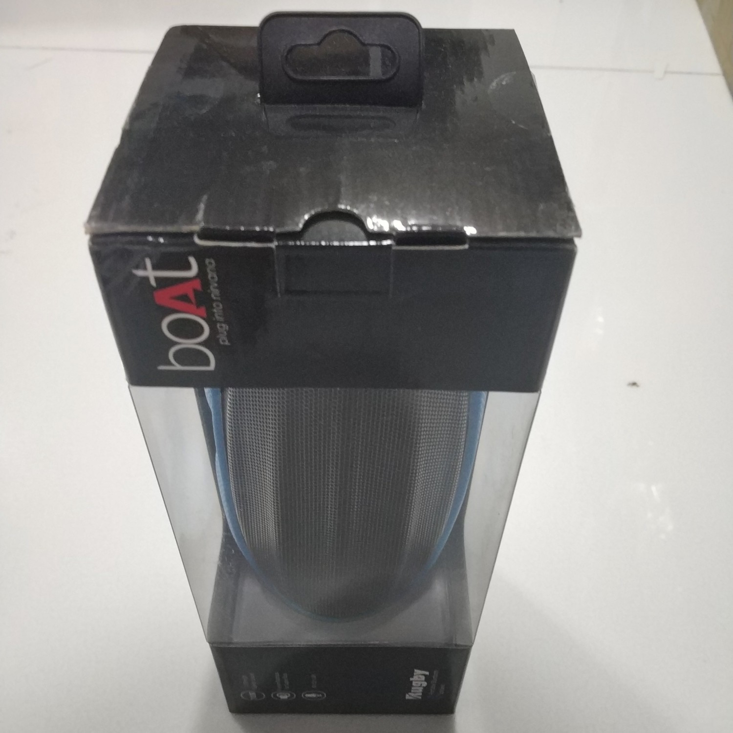 Boat Rugby Wireless Portable Bluetooth Speaker, Blue Boat Rugby Wireless Portable Bluetooth Speaker, Blue