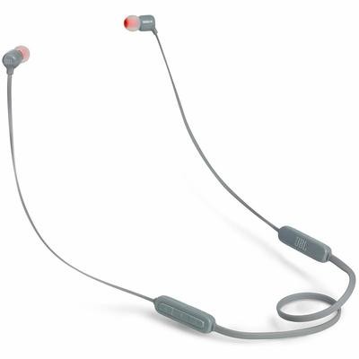 JBL T110BT Wireless in-Ear Headphones with Mic, Gray