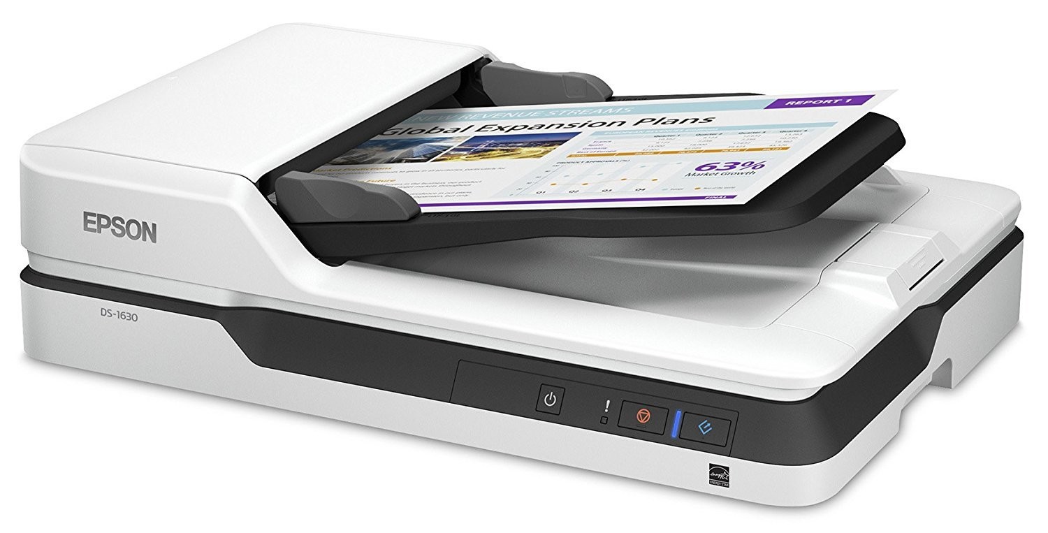 Epson DS-1630 Color Flatbed Scanner With ADF